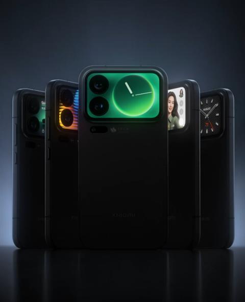 行业独一无二的新设计！小米17ProMax外观正式公布：比iPhone17多了一块屏(图1)