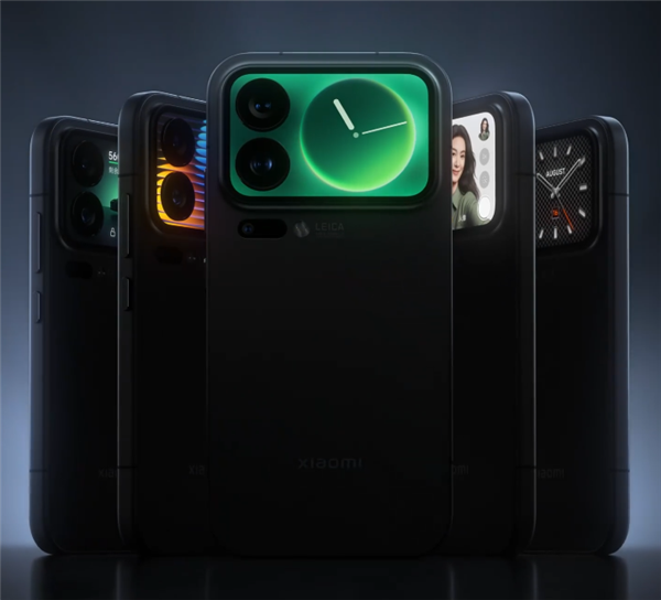 小米17 Pro系列外观首次公布：确认搭载“妙享背屏”