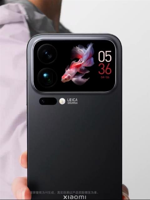 小米17Pro/ProMax首发秒享背屏：官方功能演示来了(图1)