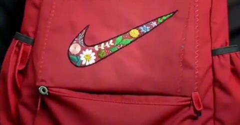 NIKE将给在书包缝NIKE标的妈妈寄礼物：不是“律师函”(图1)