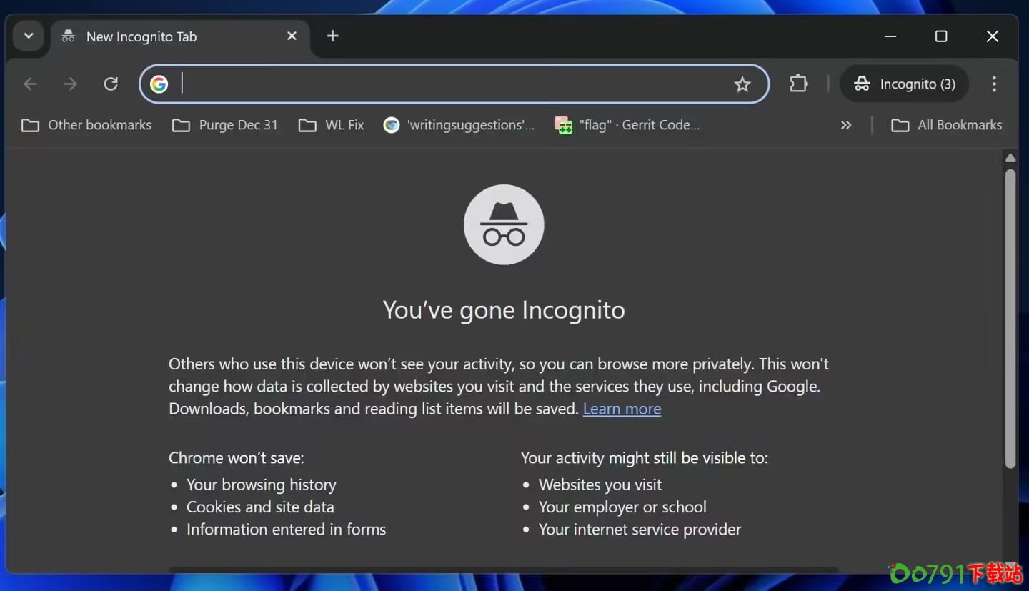 Win11版谷歌Chrome浏览器无痕模式将升级隐私保护
