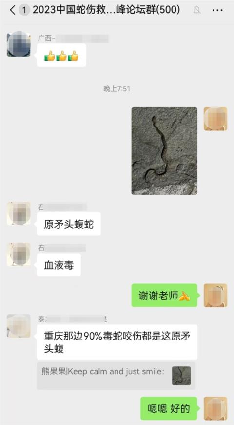 男子被毒蛇咬伤 女友教科书级应对：第一时间拿起手机拍照(图2)