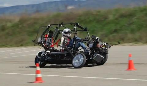 目标车速120km/h！法国推出脚蹬电动三轮车：能上高速(图4)