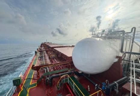 我国首例新造船碳捕集系统试航成功：关键技术指标达国际领先水平(图1)