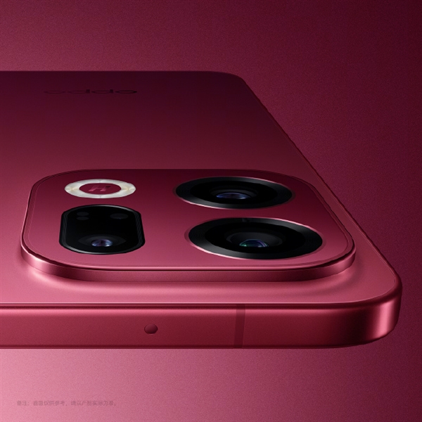 OPPO Find X9系列特别色亮相：红色机身 独创绒砂工艺