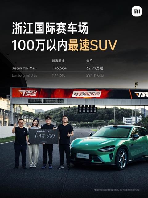 100万内最速SUV！第一视角感受小米YU7挑战浙赛全程
