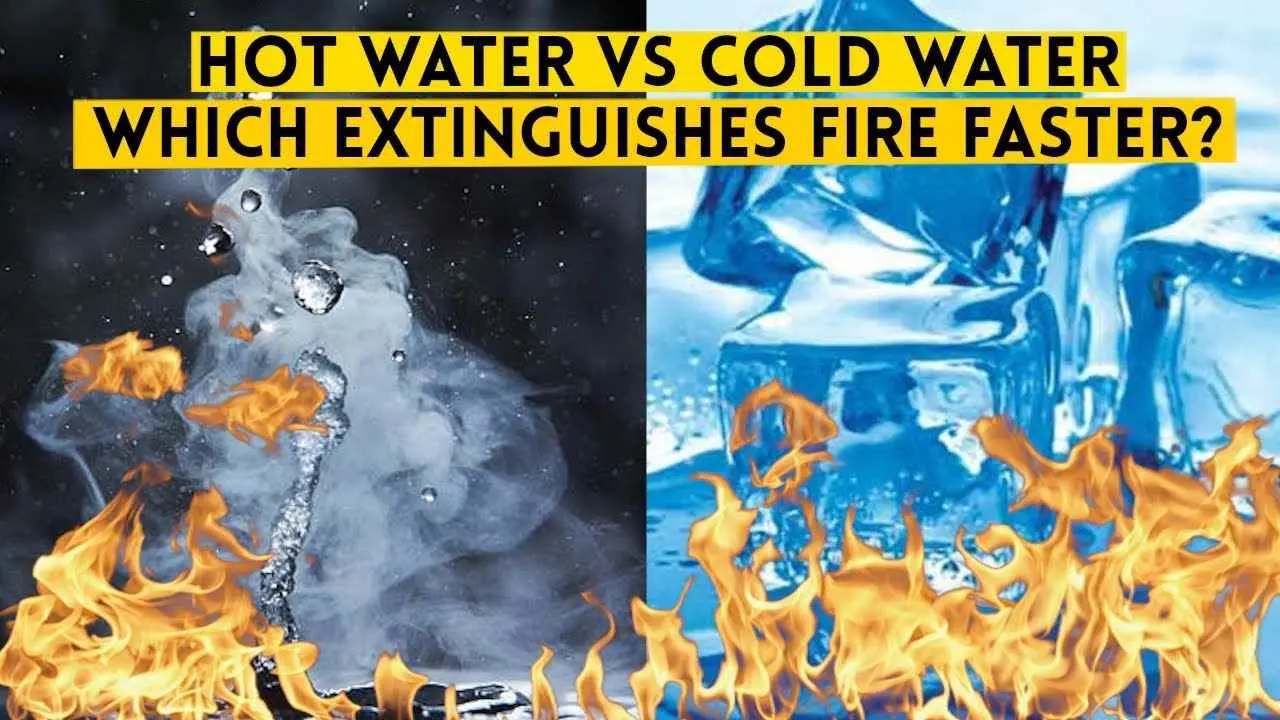 为什么热水容易灭火？热水比冷水更易灭火？