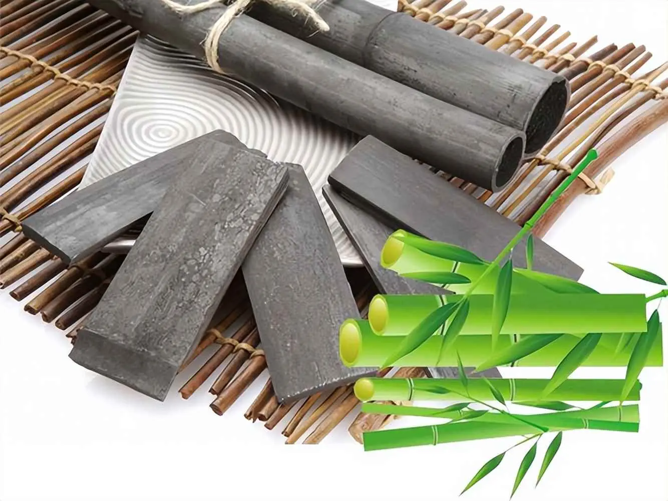 为什么竹炭可以吸附？竹炭印花技术：利用多孔结构吸附作用