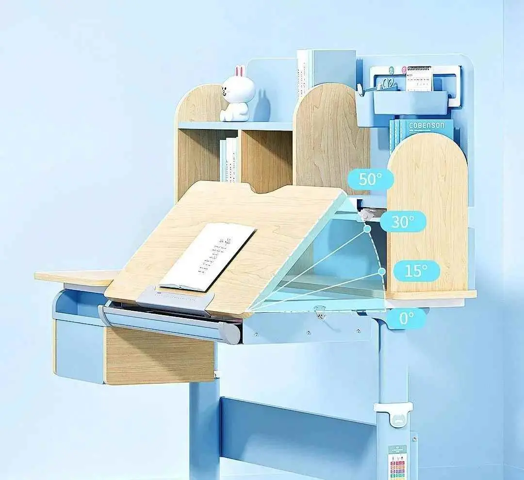 书桌为什么这么布置？学习桌面为什么要设计成倾斜？