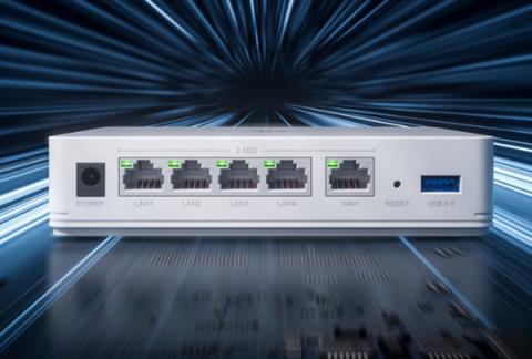 全2.5G网口+USB3.0！中兴推出星云晴天全2.5G有线主路由：269元