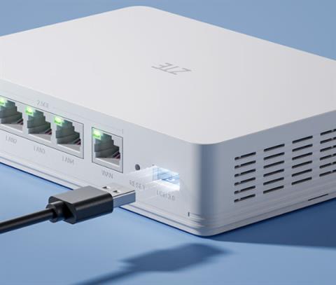 全2.5G网口+USB3.0！中兴推出星云晴天全2.5G有线主路由：269元(图4)