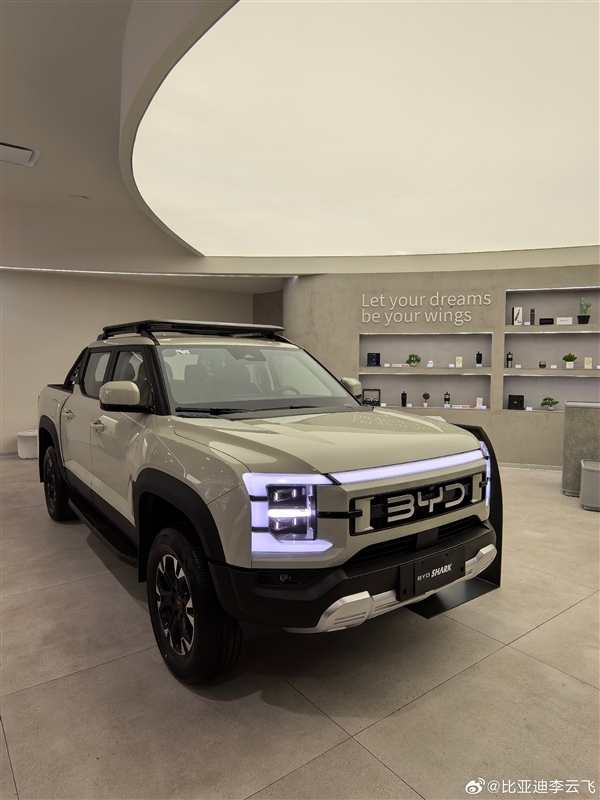 李云飞:比亚迪SHARK皮卡迟早在国内上市 已在规划中-图1 李云飞:比亚迪SHARK皮卡迟早在国内上市 已在规划中-图1