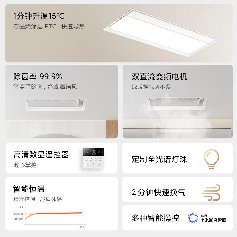 鸿雁和小米浴霸哪个质量好性价比高?两者深度对比分析