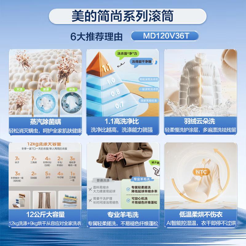 哪个牌子洗烘一体机质量最好又省电?技术实力与环保兼顾