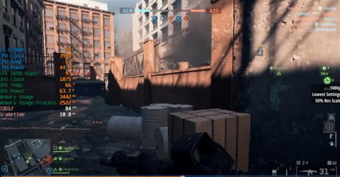 《战地6》优化确实神：六年前入门显卡也能达到80FPS(图2)