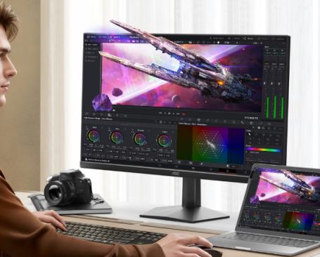 AOC新款27寸显示器首发999元起：2K180Hz、内置智联无线投屏