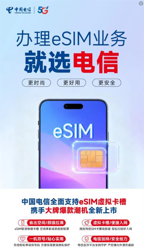 iPhoneAir国行版10月22日开售！移动、联通、电信三大运营商eSIM手机业务上线(图1)