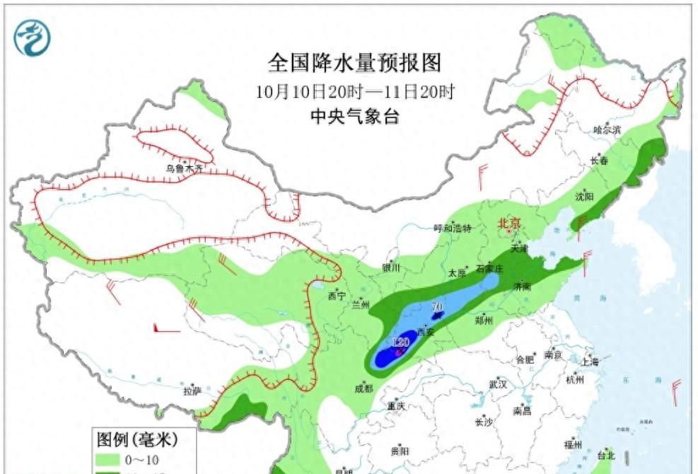 冷空气即将“发货”南下,14日迎来大转折,冷暴雨再下3天就停