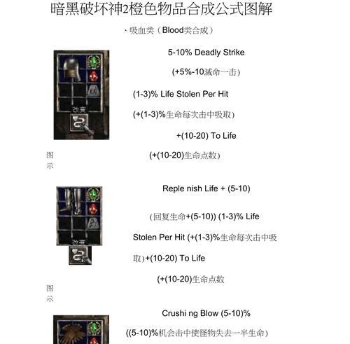 暗黑2装备升级攻略？掌握装备升级公式