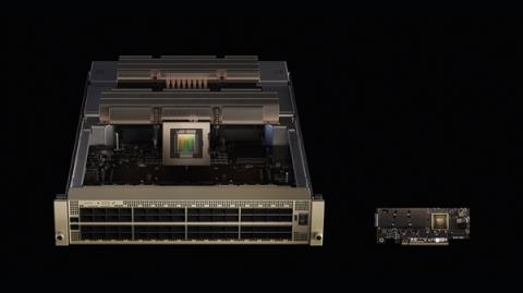 Meta、Oracle大规模引入NVIDIASpectrum-X交换机和网卡：搭配下代GPU 可达160万兆(图1)