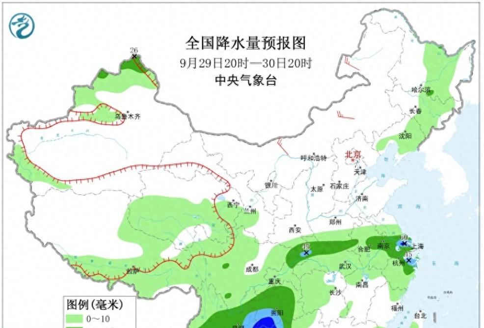 21号台风或将生成，十一冷空气接连来袭，暴雨暴雪大风一应俱全