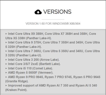 确实有新名字！硬件工具确认IntelPantherLake：3个系列12个版本(图1)