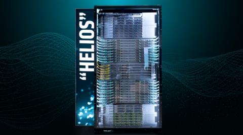 冲击NVIDIA统治地位！AMD首次展示机架级“Helios”平台：搭载下代霄龙和Instinct(图1)