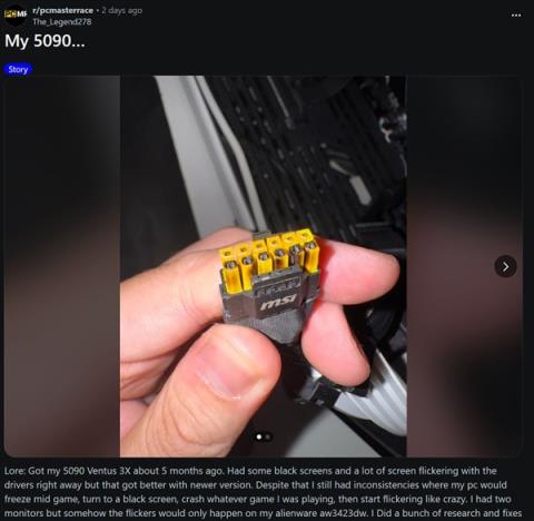 12V-2x616针供电接口真没法要了！48小时烧了四块RTX5090(图4)