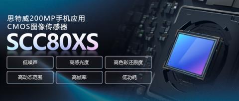 思特威SCC80XS手机CMOS传感器发布：2亿像素、1/1.28英寸(图1)