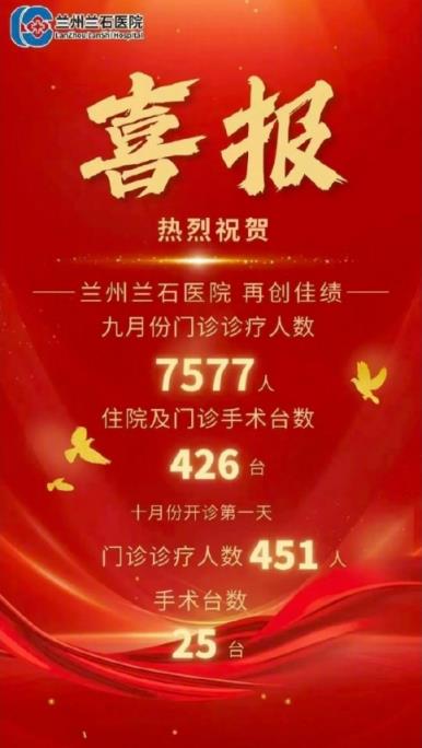 医院发喜报庆祝门诊人数创佳绩遭质疑 回应：数据属实 用词不当(图1)