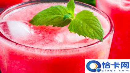 西瓜汁可以过夜,西瓜汁放冰箱第二天可以喝吗