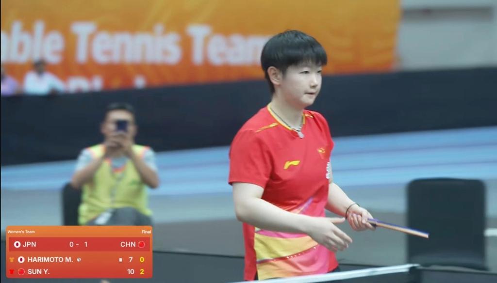 乒乓亚锦赛女团决赛:中国vs日本?心理韧性成破局关键