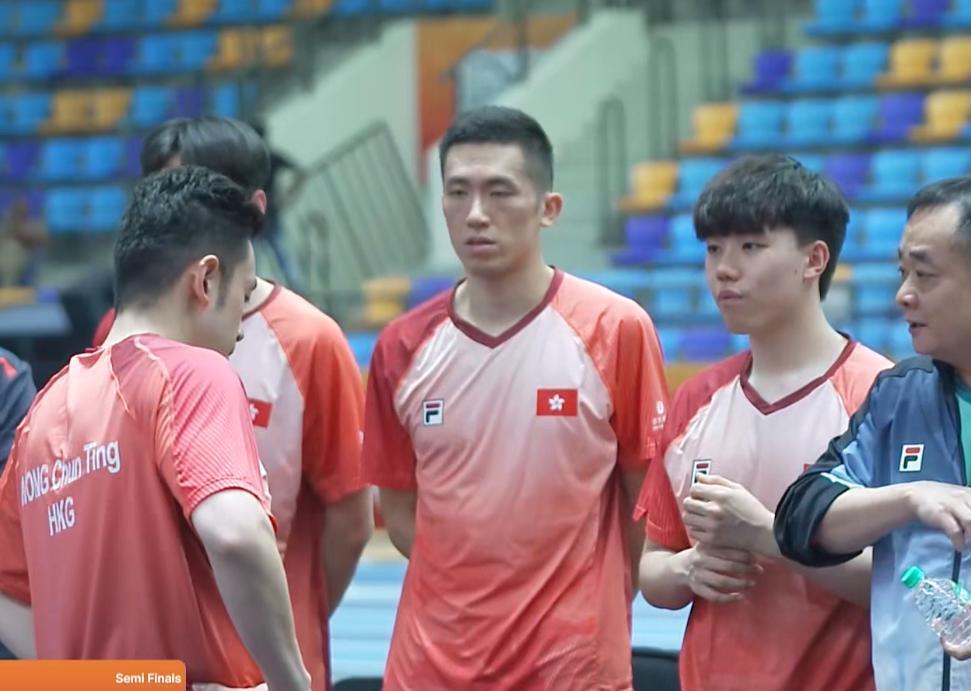 黄镇廷独得两分助中国香港男团晋级亚锦赛决赛