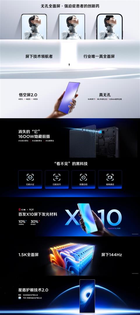红魔11Pro系列首发悟空屏2.0：全面屏手机的终极形态(图3)