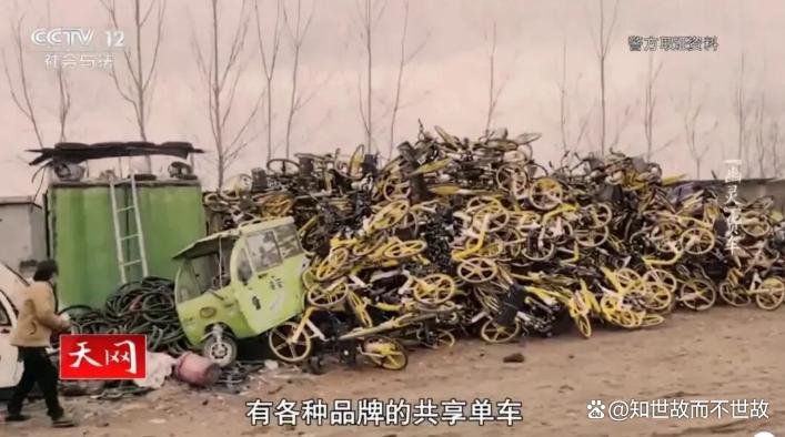 万辆共享单车神秘“消失”!警方破获千万窃案?盗贼因效率太高反欠债