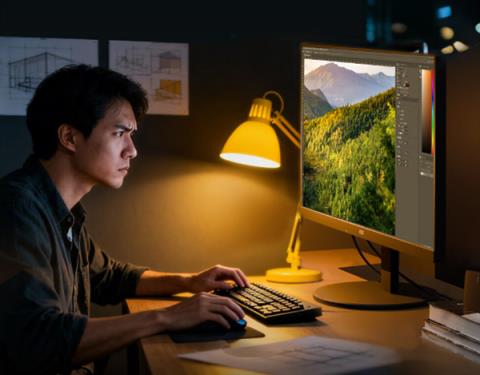 AOC推出新款27寸显示器：FHD/4K双模切换仅1499元(图2)