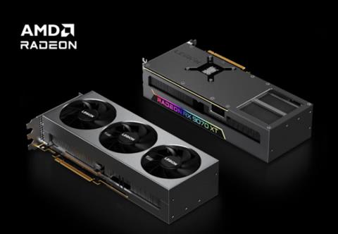 第一次见到！联想做高端AMDRX9070XT显卡了：风格一如既往(图2)