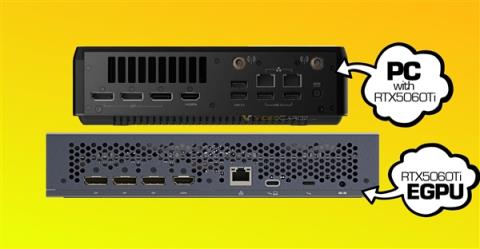索泰发布世界最小RTX5060Ti迷你机！体积2.65升 比显卡坞都要小(图2)