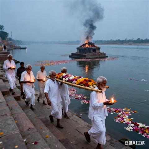 印度一男子假死 葬礼突然“复活”:只为看谁真关心自己(图1)