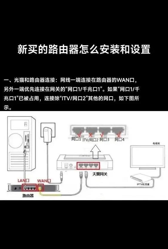 Wi-Fi和路由器连接示意图详解？从连接方式到设置教程