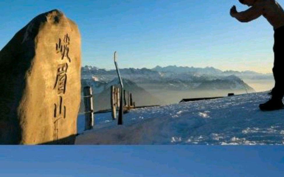 峨眉山石碑在瑞士已定居10年?网友:怎么到瑞士的