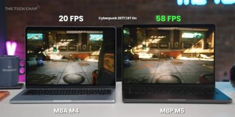苹果M5游戏性能飞跃!《赛博朋克2077》帧率比M4高290%(图1)