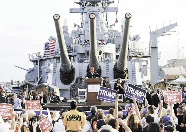 特朗普要打造的“黄金舰队”是啥 美国海军重大转型