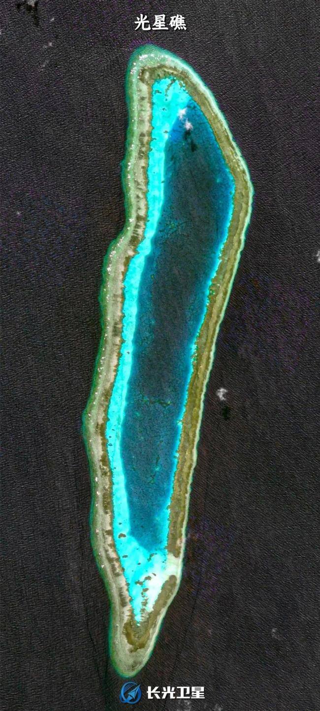 太空视角下的中国南海是啥样 海上明珠闪耀独特光芒