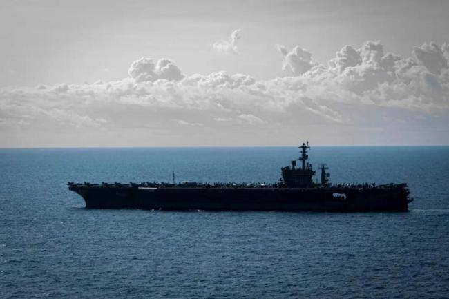 “尼米兹”号扒光了美国海军的底裤 南海连摔两机窘态尽显