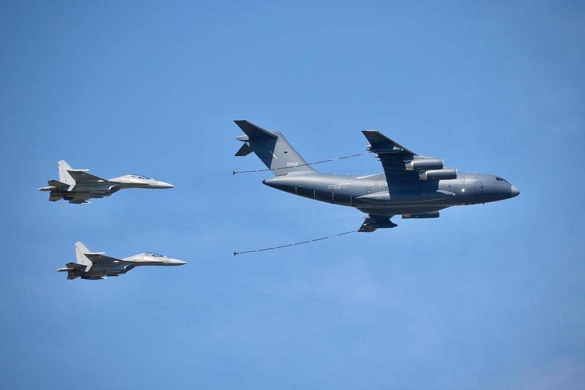 轰-6K战机群逼近台岛震慑美军 专家详解实战级威慑内幕