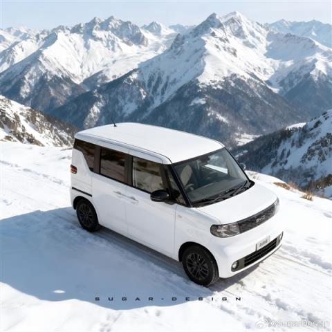 最实用的方盒子 博主绘制比亚迪纯电K-Car效果图:国内太罕见(图5)