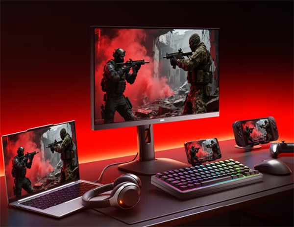 HKC新款27寸显示器首发1999元：2K 400Hz屏、支持DC调光