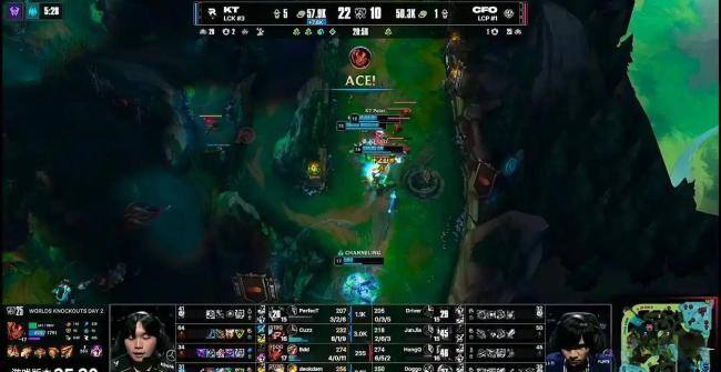 KT战胜CFO 横扫晋级四强