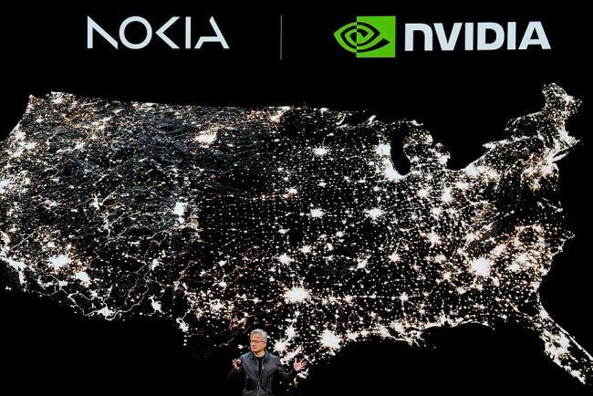英伟达官宣拟10亿美元入股诺基亚 加速AI-RAN创新